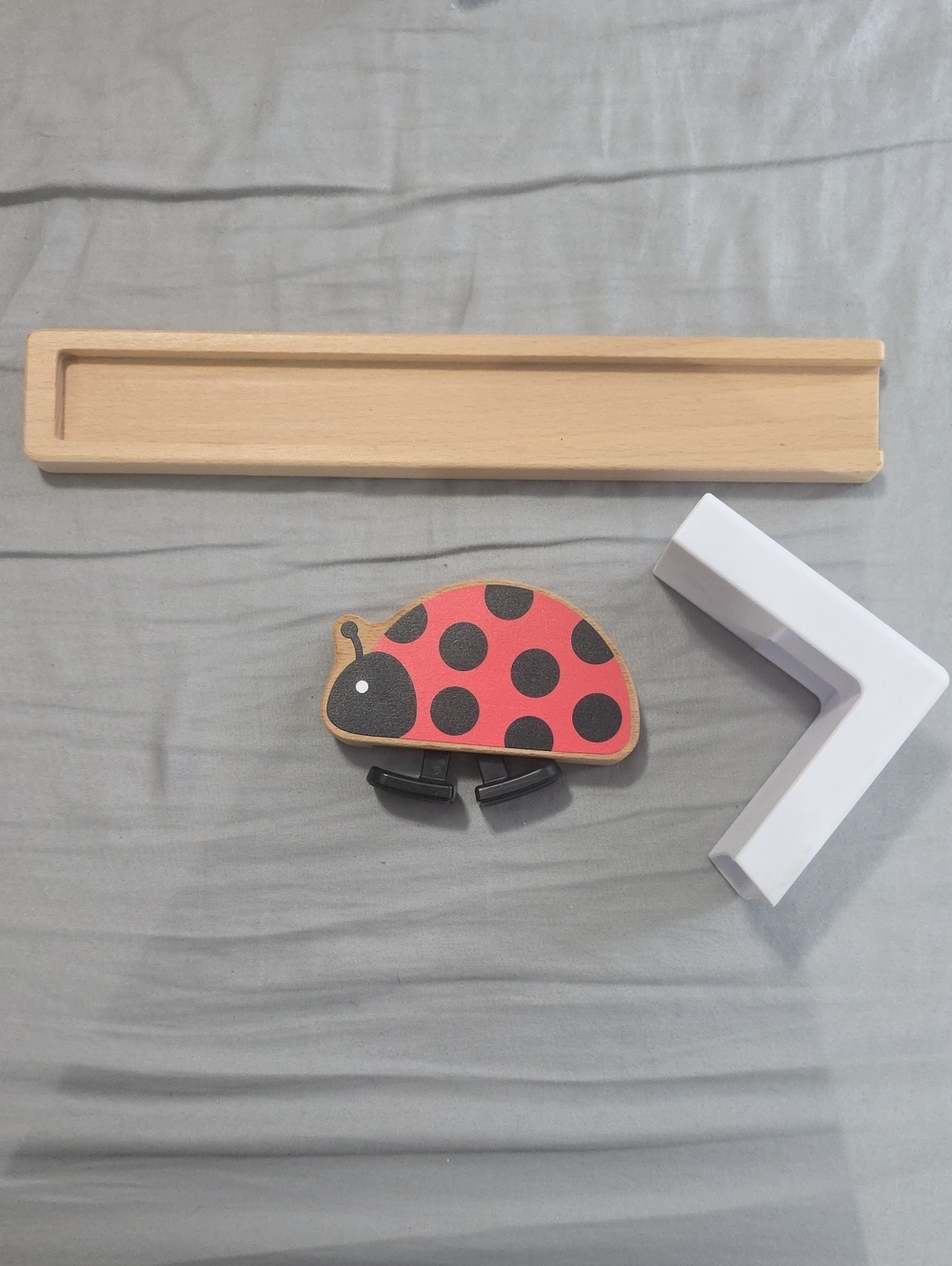 Lovevery Kids Ladybug  - Red and Black
